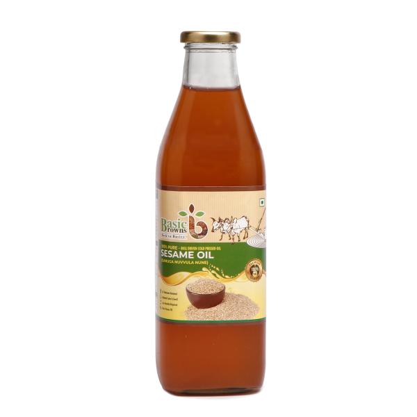 BasicBrowns Bull Driven Sesame Oil