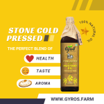 Stone Pressed Black Mustard Oil | Gyros Farm