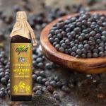 Stone Pressed Black Mustard Oil | Gyros Farm