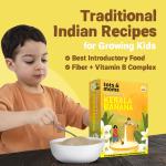 Tots & Moms Calcium Rich Raw Kerala Banana Powder for Baby - 8+ Months, 200g | No Salt No Sugar - Healthy Weight Gaining Food - No Preservatives 100% Natural Immune Booster Vegan